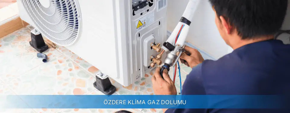 Özdere İlçemi Alarko Carrier Klima Gaz Dolumu